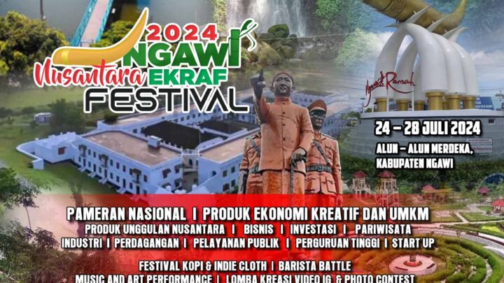 Ngawi Nusantara Ekraf Festival 2024