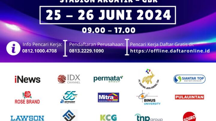 Jakarta Job Fair “JOB FOR CAREER” 2024