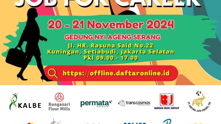 Jakarta Job Fair “JOB FOR CAREER” 2024