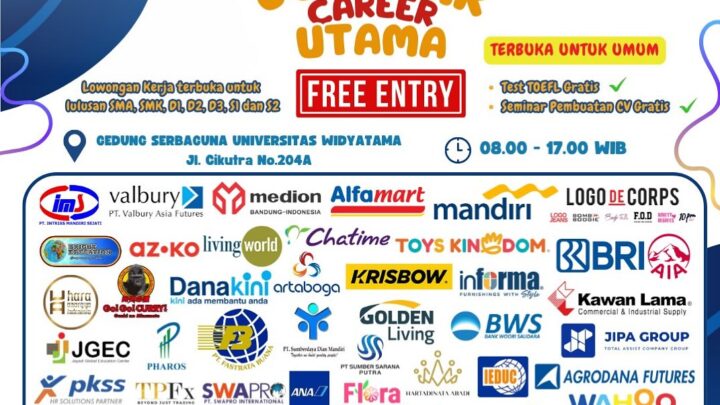 Job Fair Career Utama [Bandung]