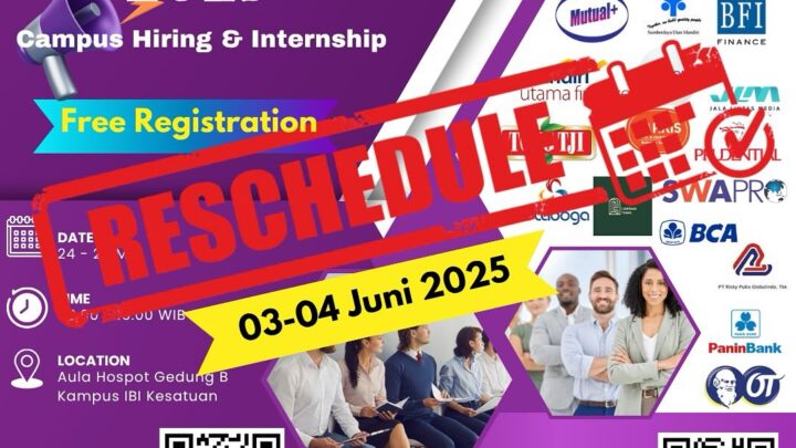 Job Fair 2025 – Campus Hiring & Internship (Bogor)