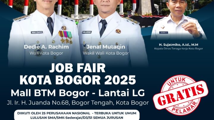  JOBFAIR DISNAKER KOTA BOGOR 2025