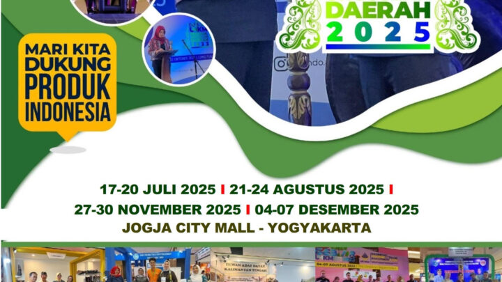 GEBYAR UMKM, PRODUK UNGGULAN DAERAH, PARIWISATA, INVESTASI, PERINDUSTRIAN DAN PERDAGANGAN (JOGJA)