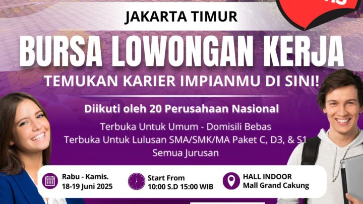 JOBFAIR MALL GRAND CAKUNG 2025