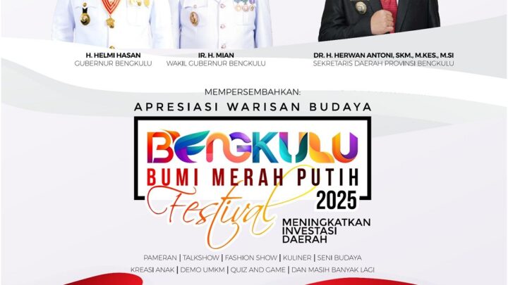 BENGKULU BUMI MERAH PUTIH FESTIVAL 2025