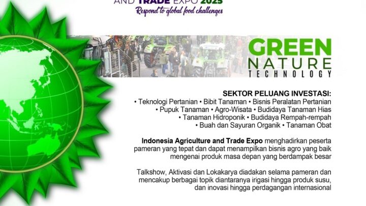 IAGRO EXPO 2025 (INDONESIA AGRICULTURE AND TRADE EXPO 2025)