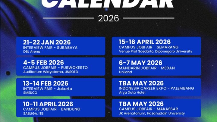 Career Expo Calendar 2026