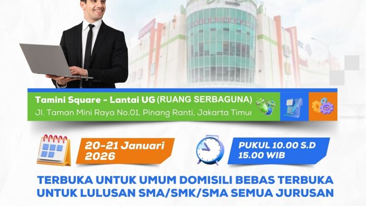 BURSA LOWONGAN KERJA JAKARTA TIMUR 2026
