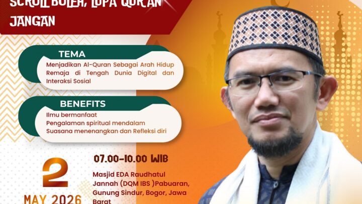 WONDER QURAN 2026 Tabligh Akbar Menjadikan Al-Qur’an Sebagai Arah Hidup Remaja di Tengah Dunia Digital dan Interaksi Sosial