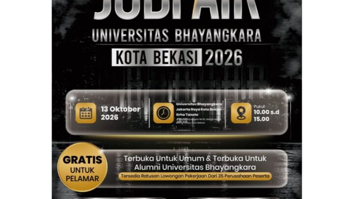 UNIVERSITAS BHAYANGKARA KOTA BEKASI JOBFAIR 2026